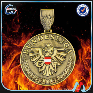 Médaille de médailles BUNDESLIGA plaqué or